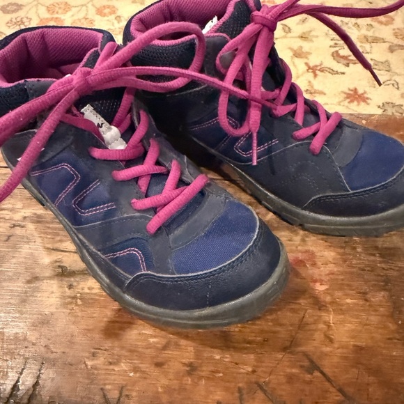 Quechua Other - Quechua Navy and Pink Kids High-Top Sneakers